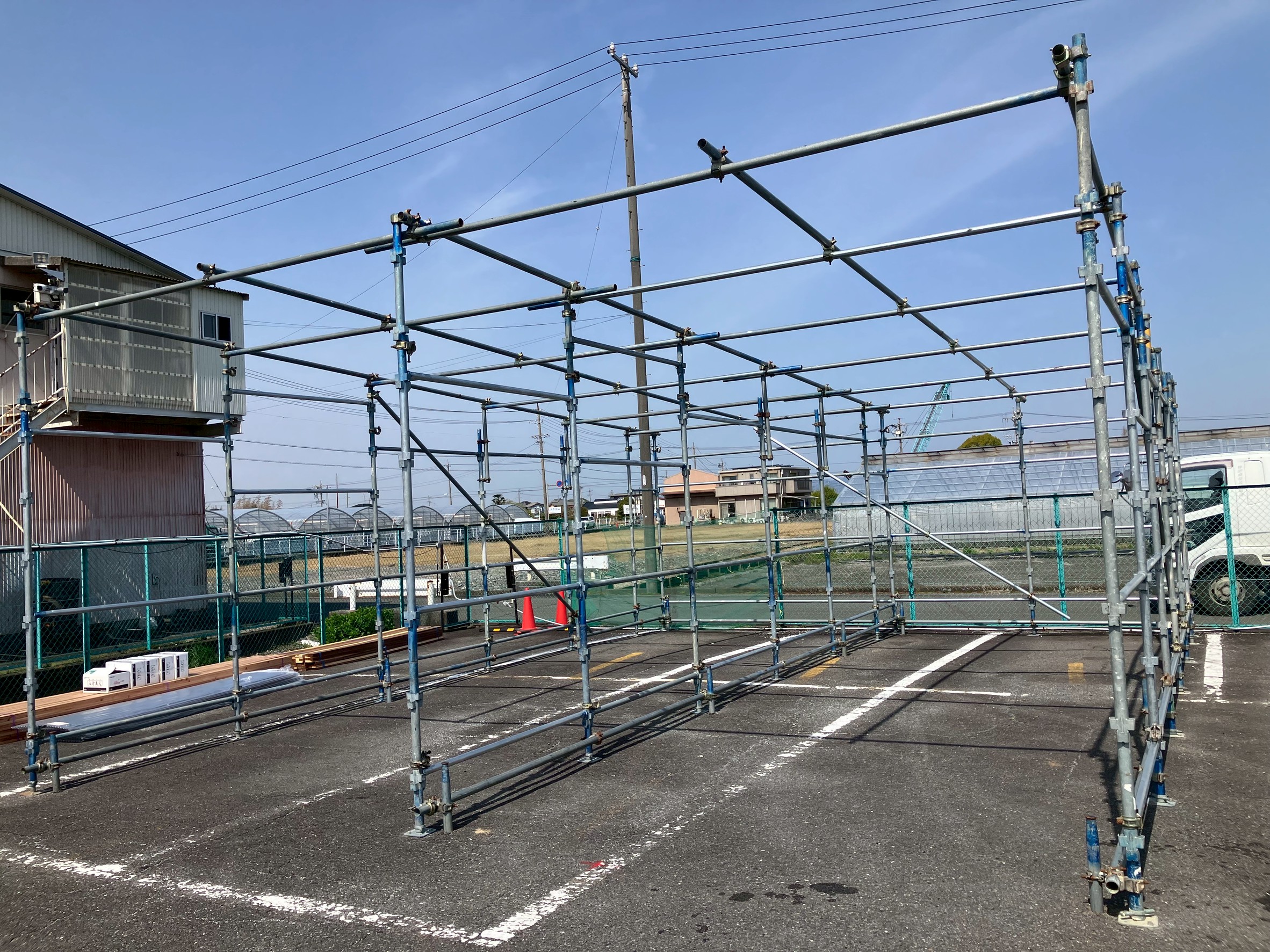 足場工事
